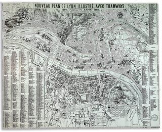 Plan de Lyon 1880